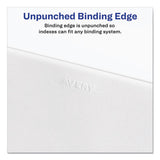 Avery® Preprinted Legal Exhibit Side Tab Index Dividers, Allstate Style, 10-tab, 2, 11 X 8.5, White, 25-pack freeshipping - TVN Wholesale