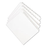 Avery® Preprinted Legal Exhibit Side Tab Index Dividers, Allstate Style, 10-tab, 4, 11 X 8.5, White, 25-pack freeshipping - TVN Wholesale