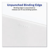 Avery® Preprinted Legal Exhibit Side Tab Index Dividers, Allstate Style, 10-tab, 17, 11 X 8.5, White, 25-pack freeshipping - TVN Wholesale