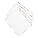 Avery® Preprinted Legal Exhibit Side Tab Index Dividers, Allstate Style, 10-tab, 22, 11 X 8.5, White, 25-pack freeshipping - TVN Wholesale