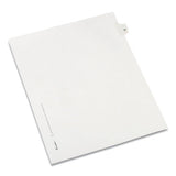 Avery® Preprinted Legal Exhibit Side Tab Index Dividers, Allstate Style, 10-tab, 22, 11 X 8.5, White, 25-pack freeshipping - TVN Wholesale