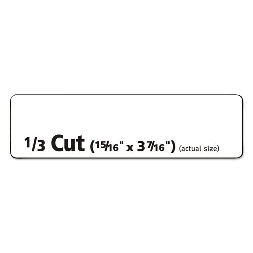 Avery® Removable File Folder Labels With Sure Feed Technology, 0.94 X 3.44, White, 18-sheet, 25 Sheets-pack freeshipping - TVN Wholesale