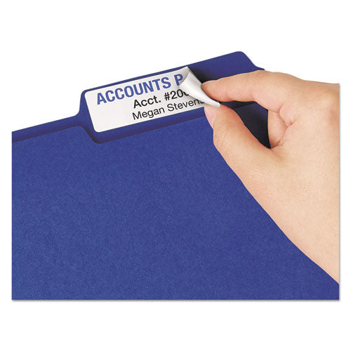 Avery® Removable File Folder Labels With Sure Feed Technology, 0.94 X 3.44, White, 18-sheet, 25 Sheets-pack freeshipping - TVN Wholesale