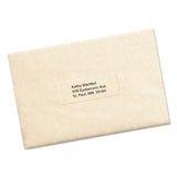Avery® Matte Clear Easy Peel Mailing Labels W- Sure Feed Technology, Inkjet Printers, 1 X 2.63, Clear, 30-sheet, 25 Sheets-pack freeshipping - TVN Wholesale