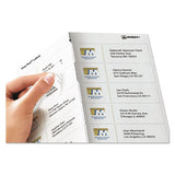 Avery® Matte Clear Easy Peel Mailing Labels W- Sure Feed Technology, Inkjet Printers, 1.33 X 4, Clear, 14-sheet, 25 Sheets-pack freeshipping - TVN Wholesale