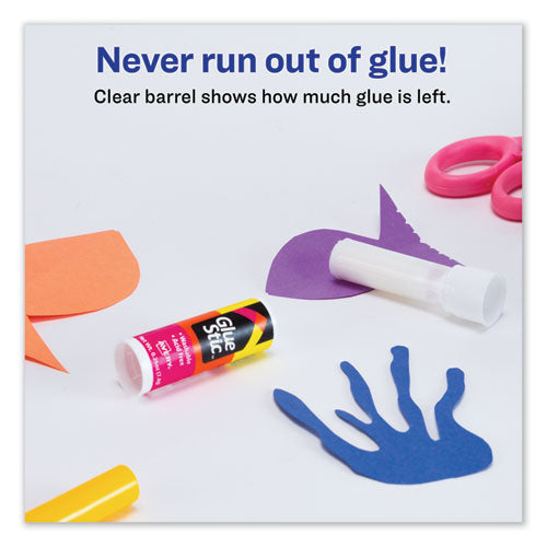 Avery® Permanent Glue Stic Value Pack, 0.26 Oz, Applies White, Dries Clear, 18-pack freeshipping - TVN Wholesale