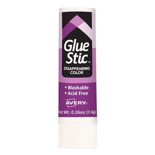 Avery® Permanent Glue Stic Value Pack, 0.26 Oz, Applies Purple, Dries Clear, 6-pack freeshipping - TVN Wholesale