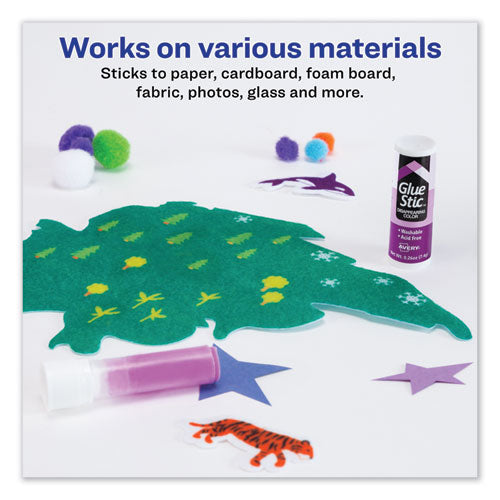 Avery® Permanent Glue Stic Value Pack, 0.26 Oz, Applies Purple, Dries Clear, 6-pack freeshipping - TVN Wholesale