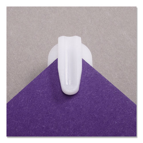 Advantus Stikkiclips, 40 Sheets, White, 20-pack freeshipping - TVN Wholesale