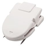 Advantus Wall Clips For Fabric Panels, 40 Sheets, White, 50-box freeshipping - TVN Wholesale