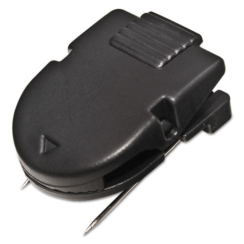 Advantus Wall Clips For Fabric Panels, 40 Sheets, Black, 20-box freeshipping - TVN Wholesale