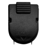 Advantus Wall Clips For Fabric Panels, 40 Sheets, Black, 20-box freeshipping - TVN Wholesale
