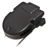 Advantus Wall Clips For Fabric Panels, 40 Sheets, Black, 20-box freeshipping - TVN Wholesale