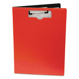 Mobile OPS® Portfolio Clipboard With Low-profile Clip, 1-2" Capacity, 8 1-2 X 11, Red freeshipping - TVN Wholesale