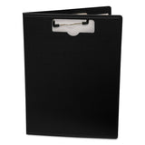 Mobile OPS® Portfolio Clipboard With Low-profile Clip, 1-2" Capacity, 8 1-2 X 11, Black freeshipping - TVN Wholesale