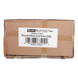 SICURIX® Id Slide-style Belt Clip Card Reels, 30" Extension, Black, 25-pack freeshipping - TVN Wholesale