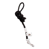 SICURIX® Rope Lanyard With Hook, 36", Nylon, Black freeshipping - TVN Wholesale