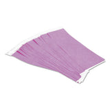 SICURIX® Security Wristbands, 0.75" X 10", Purple, 100-pack freeshipping - TVN Wholesale