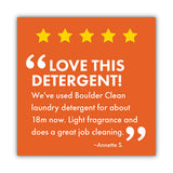 Boulder Clean Liquid Laundry Detergent, Citrus Breeze, 200 Oz Bottle, 2-carton freeshipping - TVN Wholesale