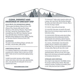 Boulder Clean Disinfectant Cleaner, 128 Oz Bottle, 4-carton freeshipping - TVN Wholesale