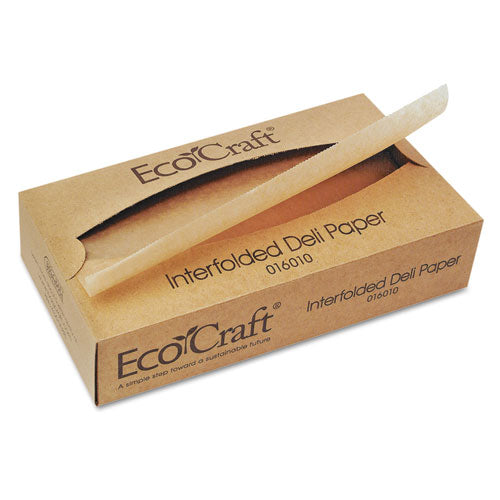Bagcraft Ecocraft Interfolded Soy Wax Deli Sheets, 12 X 10.75, 500-box, 12 Boxes-carton freeshipping - TVN Wholesale