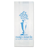 Bagcraft Nap Sack Sanitary Disposal Bags, 4" X 9", White, 1,000-carton freeshipping - TVN Wholesale