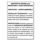 Big D Industries Granular Deodorant, Lemon, 16 Oz, Shaker Can, 12-carton freeshipping - TVN Wholesale