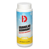 Big D Industries Granular Deodorant, Lemon, 16 Oz, Shaker Can, 12-carton freeshipping - TVN Wholesale