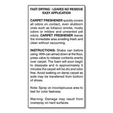 Big D Industries No-vacuum Carpet Freshener, Fresh Scent, 14 Oz Aerosol Spray, 12-carton freeshipping - TVN Wholesale