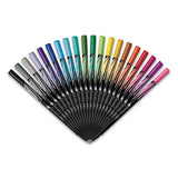 Intensity Porous Point Pen, Stick, Fine 0.4 Mm, Assorted Ink And Barrel Colors, 20-pack