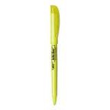 BIC® Brite Liner Highlighter Xtra Value Pack, Yellow Ink, Chisel Tip, Yellow-black Barrel, 200-carton freeshipping - TVN Wholesale