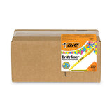 BIC® Brite Liner Highlighter Xtra Value Pack, Yellow Ink, Chisel Tip, Yellow-black Barrel, 200-carton freeshipping - TVN Wholesale
