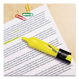 BIC® Brite Liner 3 'n 1 Highlighters, Yellow Ink, 3 'n 1 Chisel Tip, Black-yellow Barrel, Dozen freeshipping - TVN Wholesale