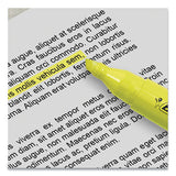 BIC® Brite Liner Tank-style Highlighter, Fluorescent Yellow Ink, Chisel Tip, Yellow-black Barrel, Dozen freeshipping - TVN Wholesale