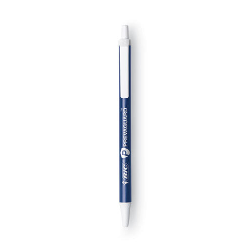 BIC® Prevaguard Ballpoint Pen, Retractable, Medium 1 Mm, Blue Ink, Blue Barrel freeshipping - TVN Wholesale