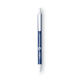 BIC® Prevaguard Ballpoint Pen, Retractable, Medium 1 Mm, Blue Ink, Blue Barrel freeshipping - TVN Wholesale