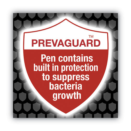 BIC® Prevaguard Ballpoint Pen, Retractable, Medium 1 Mm, Black Ink, Black Barrel freeshipping - TVN Wholesale