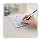BIC® Clic Stic Ballpoint Pen, Retractable, Medium 1 Mm, Blue Ink, White Barrel, Dozen freeshipping - TVN Wholesale