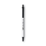 BIC® Clic Stic Ballpoint Pen Value Pack, Retractable, Medium 1.2 Mm, Black Ink, White Barrel, 60-pack freeshipping - TVN Wholesale