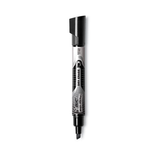 BIC® Intensity Advanced Dry Erase Marker, Tank-style, Broad Chisel Tip, Black, Dozen freeshipping - TVN Wholesale