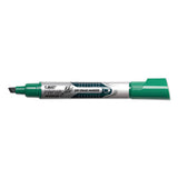 BIC® Intensity Advanced Dry Erase Marker, Tank-style, Broad Chisel Tip, Green, Dozen freeshipping - TVN Wholesale