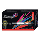 BIC® Intensity Chisel Tip Permanent Marker, Broad Chisel Tip, Tuxedo Black, Dozen freeshipping - TVN Wholesale
