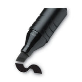 BIC® Intensity Chisel Tip Permanent Marker, Broad Chisel Tip, Tuxedo Black, Dozen freeshipping - TVN Wholesale