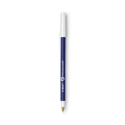 BIC® Prevaguard Ballpoint Pen, Stick, Medium 1 Mm, Blue Ink-blue Barrel, Dozen freeshipping - TVN Wholesale