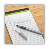 BIC® Round Stic Grip Xtra Comfort Ballpoint Pen, Stick, Fine 0.8 Mm, Black Ink, Gray-black Barrel, Dozen freeshipping - TVN Wholesale