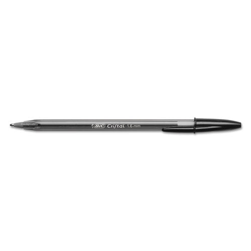 BIC® Cristal Xtra Bold Ballpoint Pen, Stick, Bold 1.6 Mm, Black Ink, Clear Barrel, Dozen freeshipping - TVN Wholesale