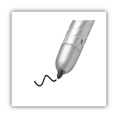 BIC® Intensity Retractable Permanent Marker, Fine Bullet Tip, Black, Dozen freeshipping - TVN Wholesale