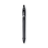 BIC® Gel-ocity Quick Dry Gel Pen, Retractable, Medium 0.7 Mm, Black Ink, Black Barrel, Dozen freeshipping - TVN Wholesale