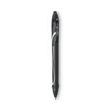 BIC® Gel-ocity Quick Dry Gel Pen, Retractable, Medium 0.7 Mm, Black Ink, Black Barrel, Dozen freeshipping - TVN Wholesale