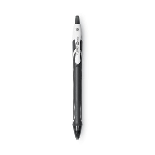 BIC® Gel-ocity Quick Dry Gel Pen, Retractable, Fine 0.5 Mm, Black Ink, Black Barrel, Dozen freeshipping - TVN Wholesale